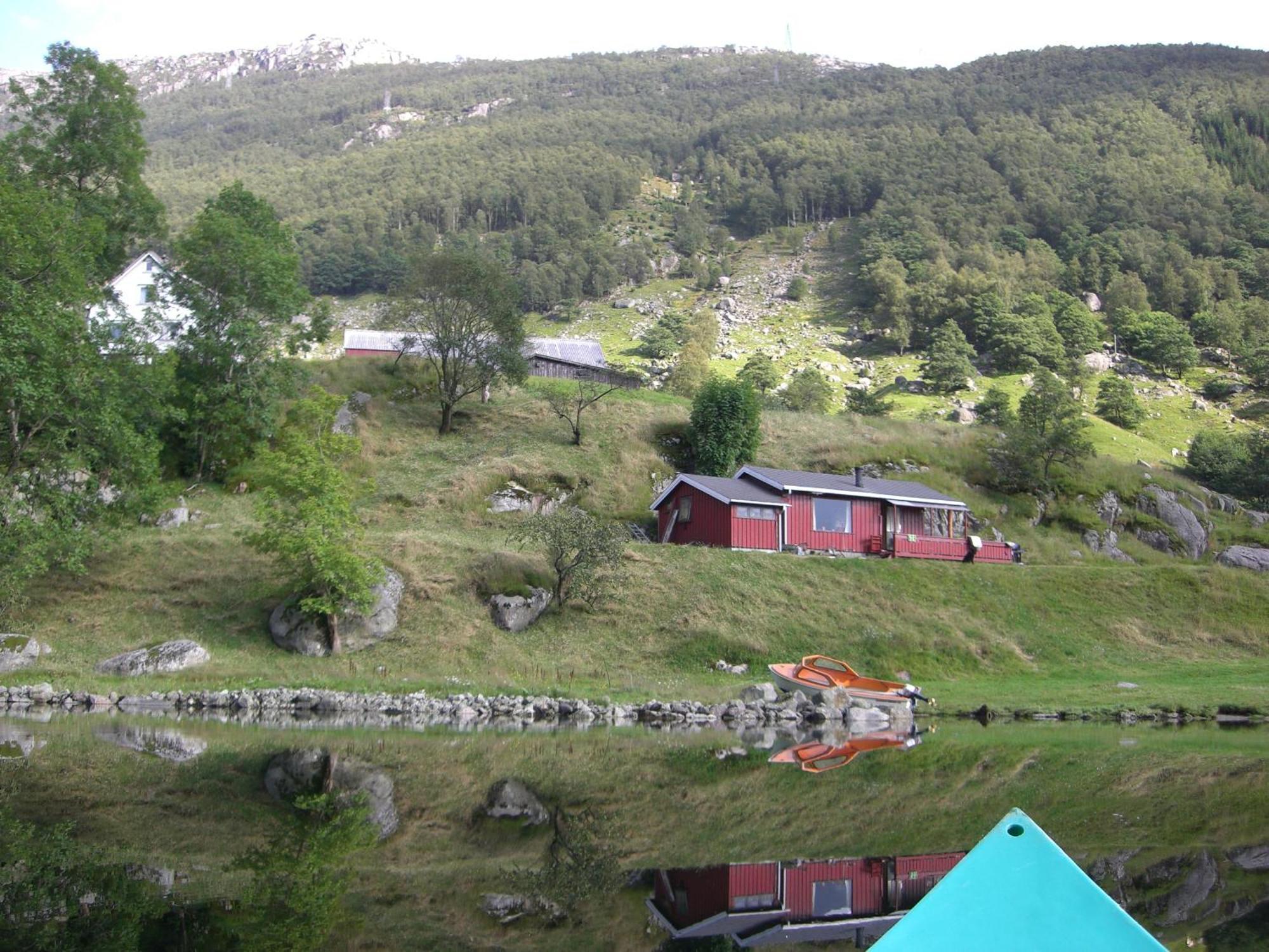 Hytte Ved Preikestolen Forsand Esterno foto
