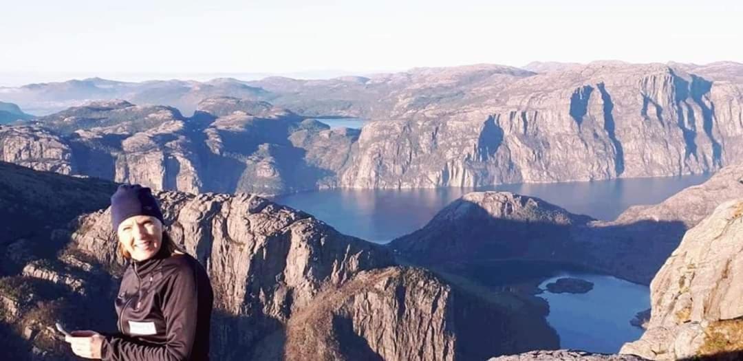Hytte Ved Preikestolen Forsand Esterno foto