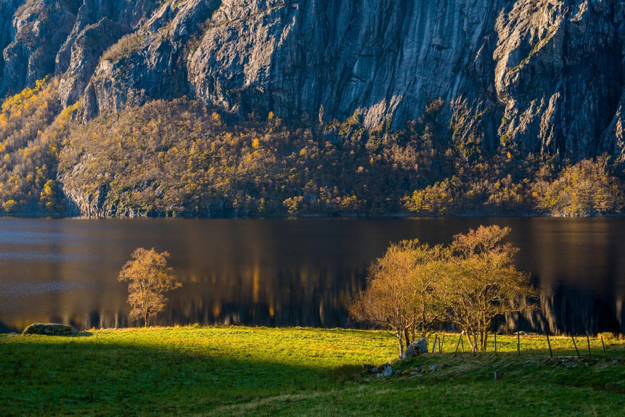 Hytte Ved Preikestolen Forsand Esterno foto