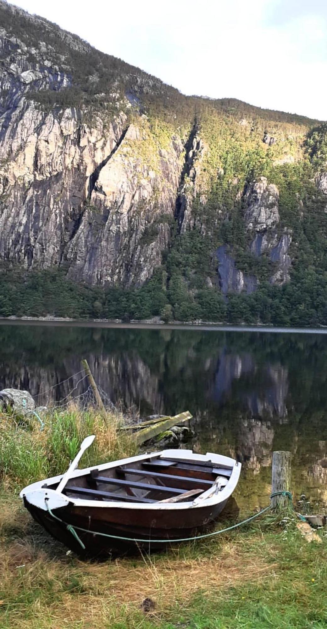 Hytte Ved Preikestolen Forsand Esterno foto