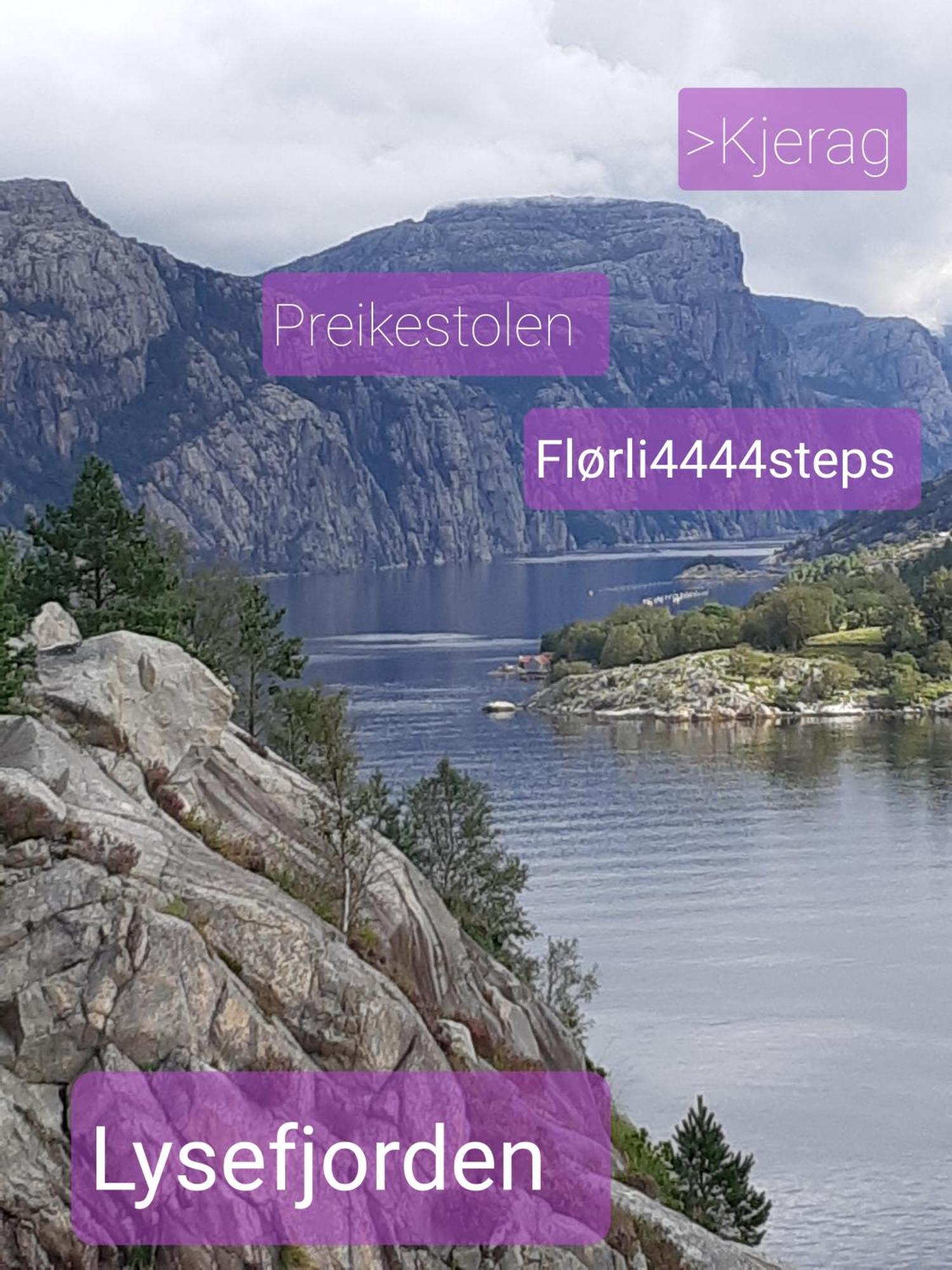 Hytte Ved Preikestolen Forsand Esterno foto