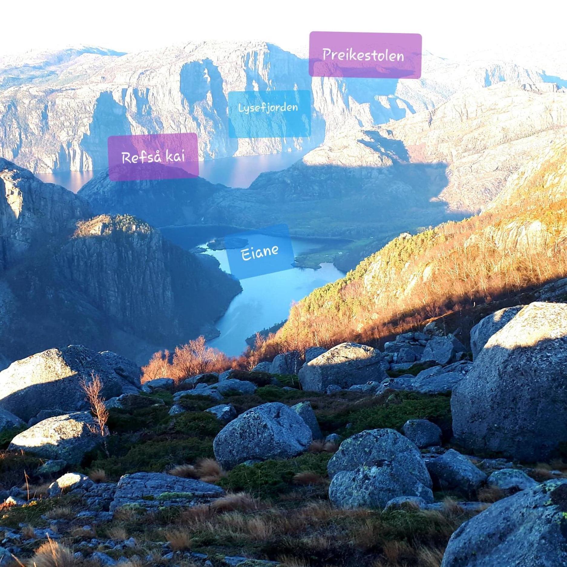 Hytte Ved Preikestolen Forsand Esterno foto