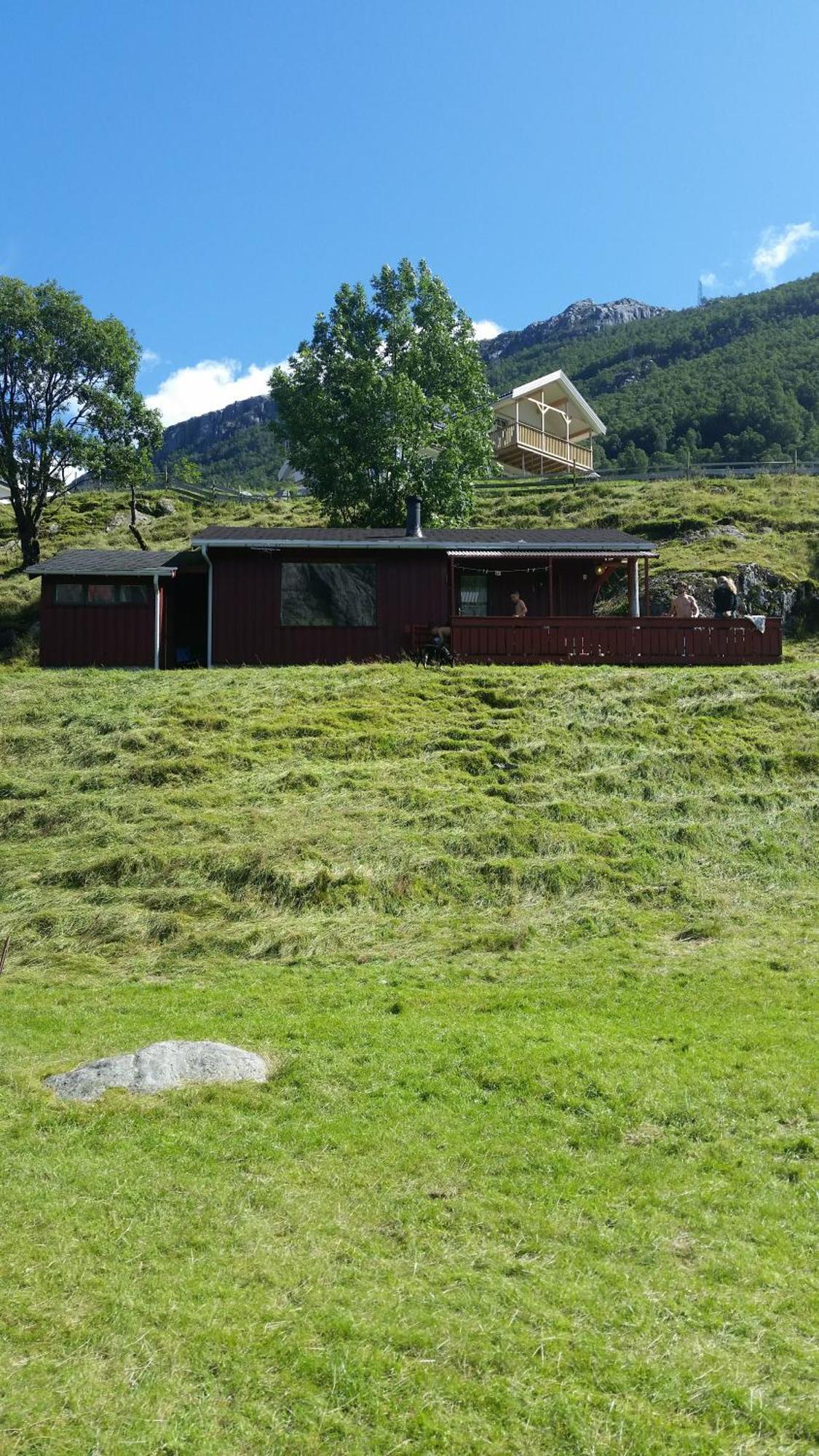 Hytte Ved Preikestolen Forsand Esterno foto