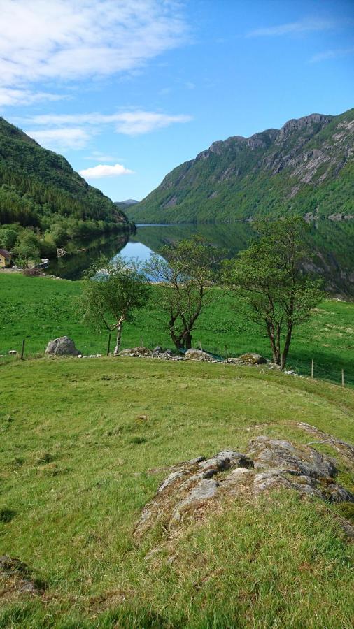 Hytte Ved Preikestolen Forsand Esterno foto