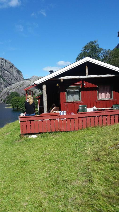 Hytte Ved Preikestolen Forsand Esterno foto